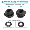 Uxcell 2pcs Upper Rubber Cushion Bushing Radiator Mount Insulator Ford Focus 2012 2013 2014 2015 2016 2017 For Escape 2013-2019