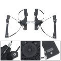 2x Front Window Regulator With Motor Assembly Replacement For Cruze 2016-2019 2 Pins 751-594 751-595