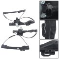 2x Front Window Regulator With Motor Assembly Replacement For Cruze 2016-2019 2 Pins 751-594 751-595