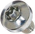 Steel Thread Rolling Screw For Metal Zinc Plated Pan Head Star Drive Metric M3-0 5 Size Mm Length Pack Of 100 