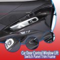 Sekhyna Car Inner Door Handle Cover Trim For Chevrolet Corvette C8 Stingray 2020-2023 Abs 2pcs Window Lift Switch Panel Inner