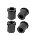 Leaf Spring Bushing Set For 1990 1995 Isuzu Pickup Trooper Natural Rubber Black 4 Piece 0 69 Inside Diameter 1 18 In Outside 