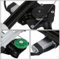 Factory Style Rear Power Window Regulator With Motor Assembly Compatible Cadillac Cts 03-07 Driver Left Side
