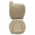 Ecotric Driver Side Seat Bottom Top Cover Compatible With 2003-2007 Gmc Sierra Chevrolet Silverado 1500 2500 3500 2006-2007