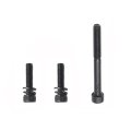 Pull Start Starter Screw Set For 43cc 47cc 49cc 2 Stroke Pocket Bike Mini M5 Bolts Mta1 Mta2 Lucky 7 3 Pieces Black Iron Flat 