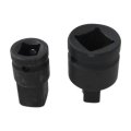 Usonline9 2 Pcs 1 Male To 3 4 Female 1 Ratchet Wrench Socket Adapter Converter Drive Reducer Air Impact Spanner Keys Set Repair
