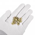 Uxcell 50pcs Knurled Insert Nuts M4x3 L X8mm Od Brass Female Threadeds Heat Set Insert For 3d Printing Components And Plastic