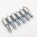 Smt-universal Chrome Spike Bolts Windscreen Fairings License Plate B075wpqz5c 