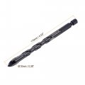 Uxcell 2 Pcs Glass Concrete Drill Bit Masonry Bits Set Carbide Tip For Brick Tile Plastic And Wood With Size 10mm