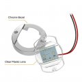 4 X 3inch Round Marine White 6 Smd Transom Mount Stern Anchor Navigation Light Ip67 Boat Lights