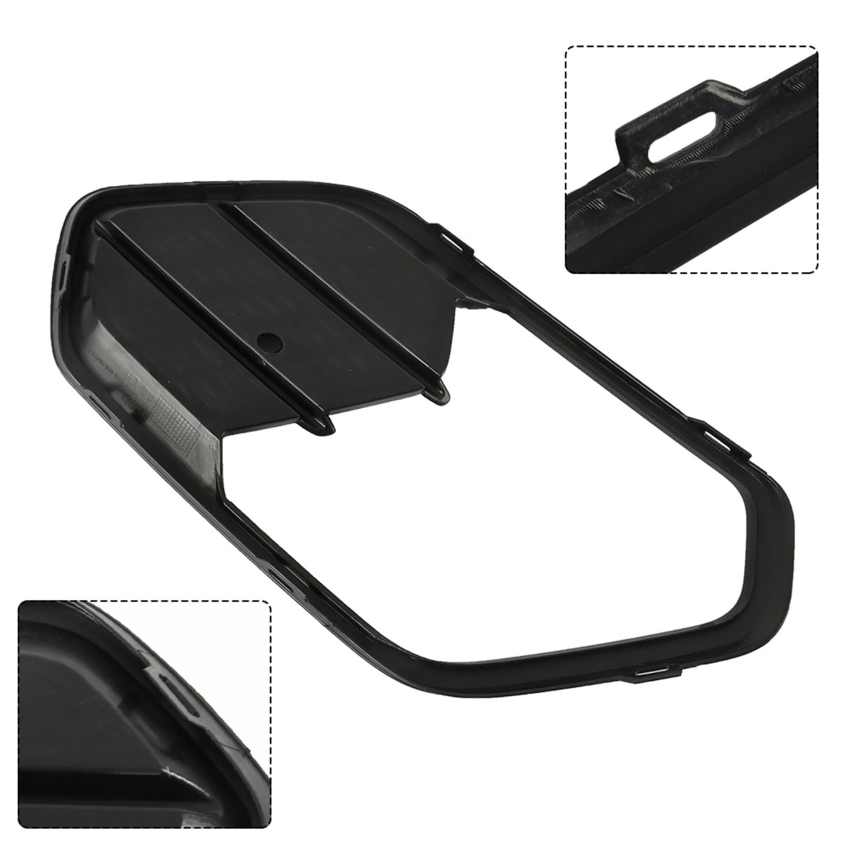 Front Bumper Fog Light Driver Side With Black Cover For 2017 2018 2019 Escape Fo2520194 Fo1038178 Gj5z13200d Gj5z17e811ba