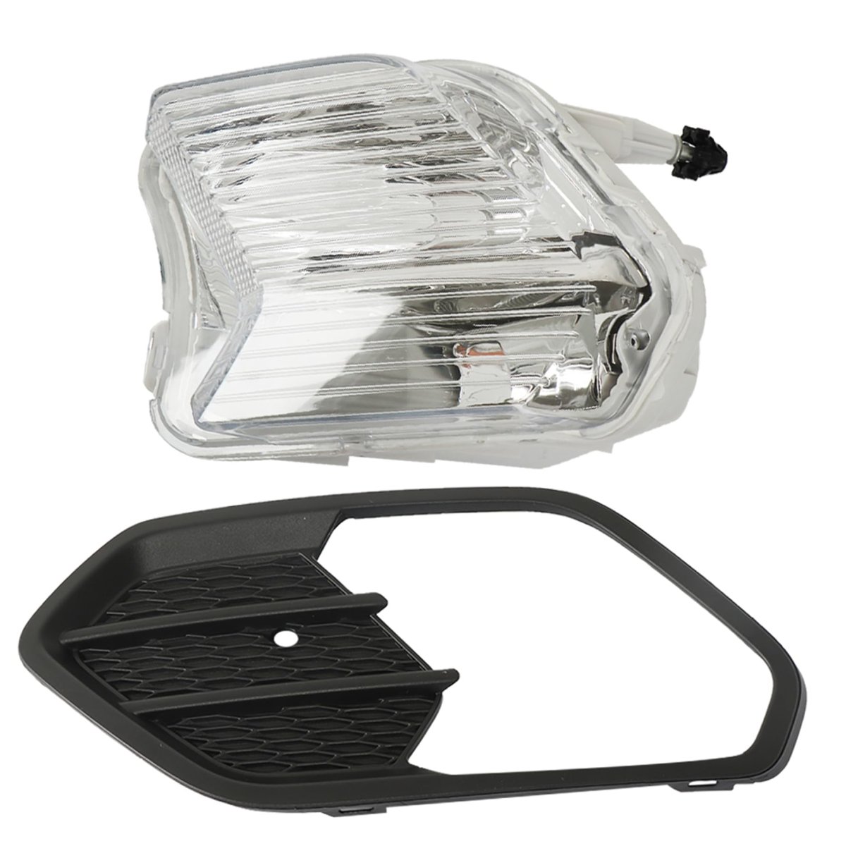 Front Bumper Fog Light Driver Side With Black Cover For 2017 2018 2019 Escape Fo2520194 Fo1038178 Gj5z13200d Gj5z17e811ba