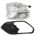 Front Bumper Fog Light Driver Side With Black Cover For 2017 2018 2019 Escape Fo2520194 Fo1038178 Gj5z13200d Gj5z17e811ba