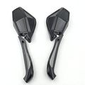 Smt Motorcycle Cnc Heavy Black Rear View Left Right Leda Integrated Side Mirrors For 8mm 10mm Screw Yamaha Fz1 Fz6 Suzuki