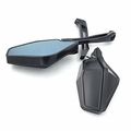 Smt Motorcycle Cnc Heavy Black Rear View Left Right Leda Integrated Side Mirrors For 8mm 10mm Screw Yamaha Fz1 Fz6 Suzuki