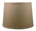 Urbanest French Drum Burlap Lampshade 14-inch By 16-inch 11-inch Natural 