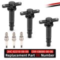 3x Ignition Stick Coils And Spark Plugs For Yamaha Yxz1000r 2016 2024 2hc-82310-00-00 Cr9-eb000-00-00