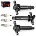 3x Ignition Stick Coils And Spark Plugs For Yamaha Yxz1000r 2016 2024 2hc-82310-00-00 Cr9-eb000-00-00