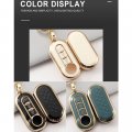 Kunio Key Fob Cover Compatible With Fiat 500 500c 500l 500x Ducato Punto Bravo Panda Lancia Grande Stilo Lineachain Shell Tpu