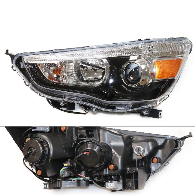 Bjtdllx Headlight Set Assembly Fit For Mitsubishi Outlander Sport 2011 2012 2013 2014 2015 2016 2017 2018 2019 Direct