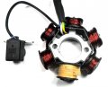 Atv Stator Magneto Fits Most Trailmaster 125r 3125xr8-u 4sp Semi Auto 125 3125r