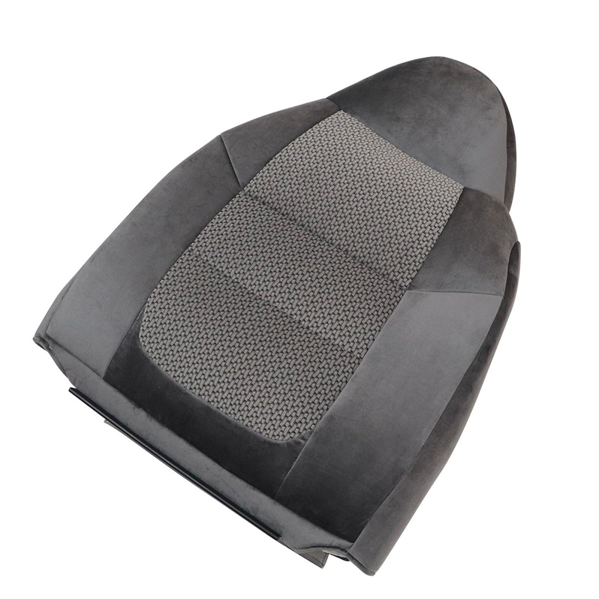 Driver Side Top Back Cloth Seat Cover Gray For Ford F250 F350 F450 F550 Xlt 2wd 2001