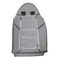 Driver Side Top Back Cloth Seat Cover Gray For Ford F250 F350 F450 F550 Xlt 2wd 2001