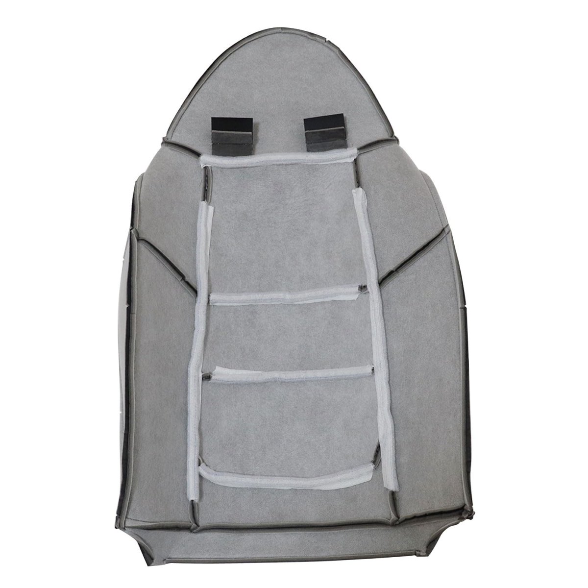 Driver Side Top Back Cloth Seat Cover Gray For Ford F250 F350 F450 F550 Xlt 2wd 2001