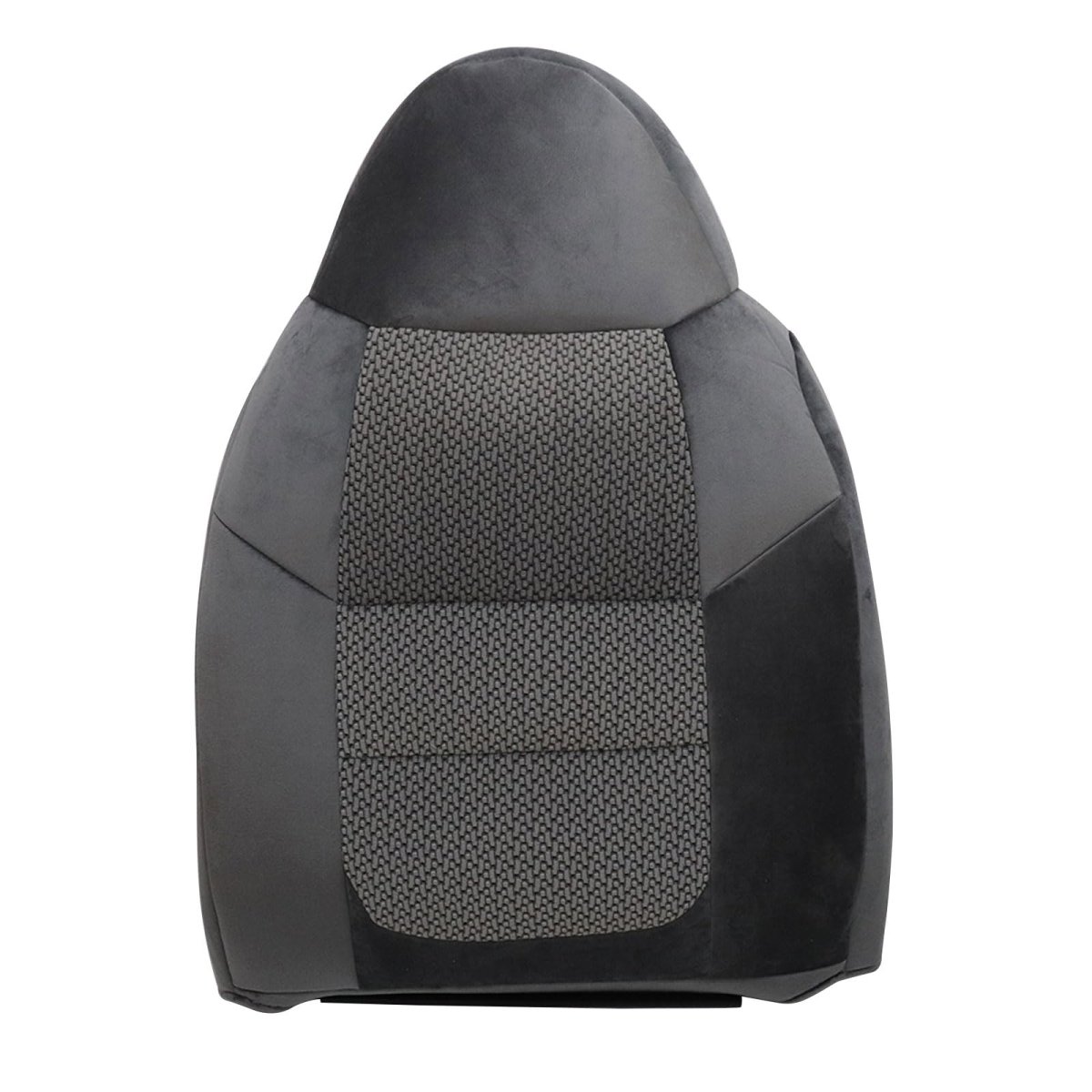 Driver Side Top Back Cloth Seat Cover Gray For Ford F250 F350 F450 F550 Xlt 2wd 2001