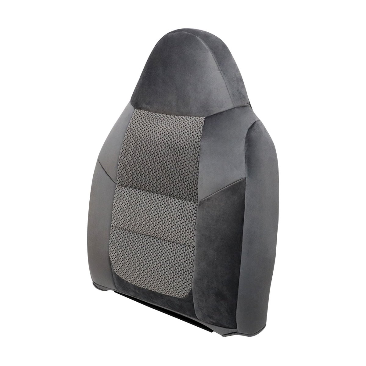 Driver Side Top Back Cloth Seat Cover Gray For Ford F250 F350 F450 F550 Xlt 2wd 2001