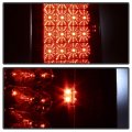 Acanii For 2007-2008 Dodge Ram 1500 2500 3500 Smoked Led Tail Lights Brake Lamps Replacement Driver Passenger Side