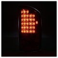 Acanii For 2007-2008 Dodge Ram 1500 2500 3500 Smoked Led Tail Lights Brake Lamps Replacement Driver Passenger Side