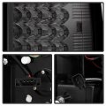 Acanii For 2007-2008 Dodge Ram 1500 2500 3500 Smoked Led Tail Lights Brake Lamps Replacement Driver Passenger Side