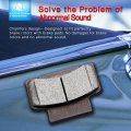 Aintier Automotive Replacement Brake Pads Front Fit For Cadillac Deville 2000-2005 For Dts 2006-2011 Chevrolet Avalanche 2500