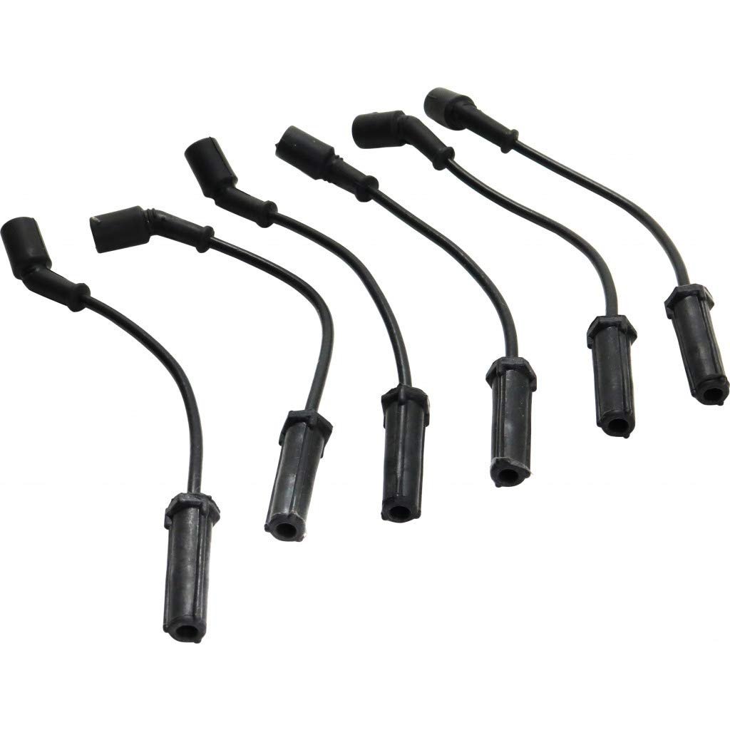 Chevy Silverado 1500 Spark Plug Wire Set 2014 15 16 17 2018 Black Finish 6 Cyl 4 3l Engine Of 6