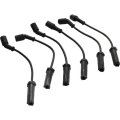 Chevy Silverado 1500 Spark Plug Wire Set 2014 15 16 17 2018 Black Finish 6 Cyl 4 3l Engine Of 6