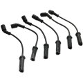 Chevy Silverado 1500 Spark Plug Wire Set 2014 15 16 17 2018 Black Finish 6 Cyl 4 3l Engine Of 6