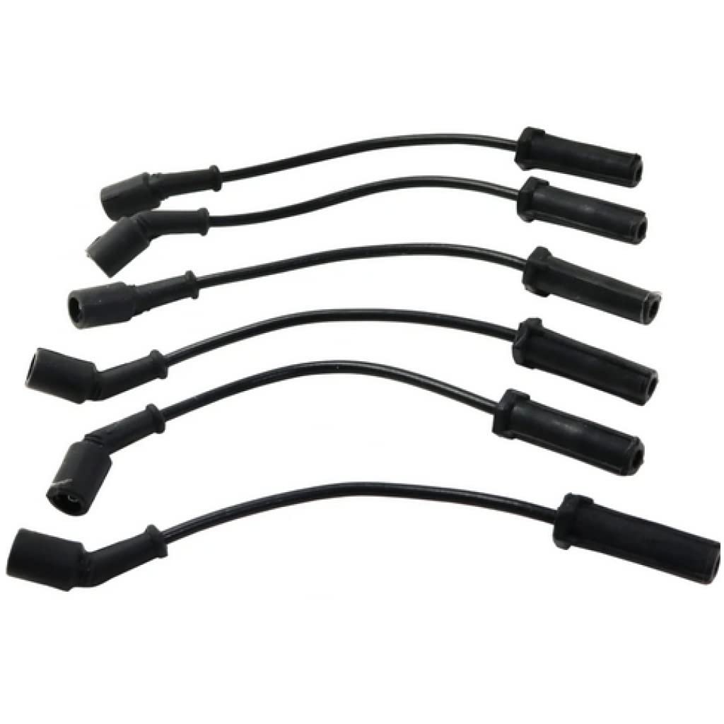 Chevy Silverado 1500 Spark Plug Wire Set 2014 15 16 17 2018 Black Finish 6 Cyl 4 3l Engine Of 6