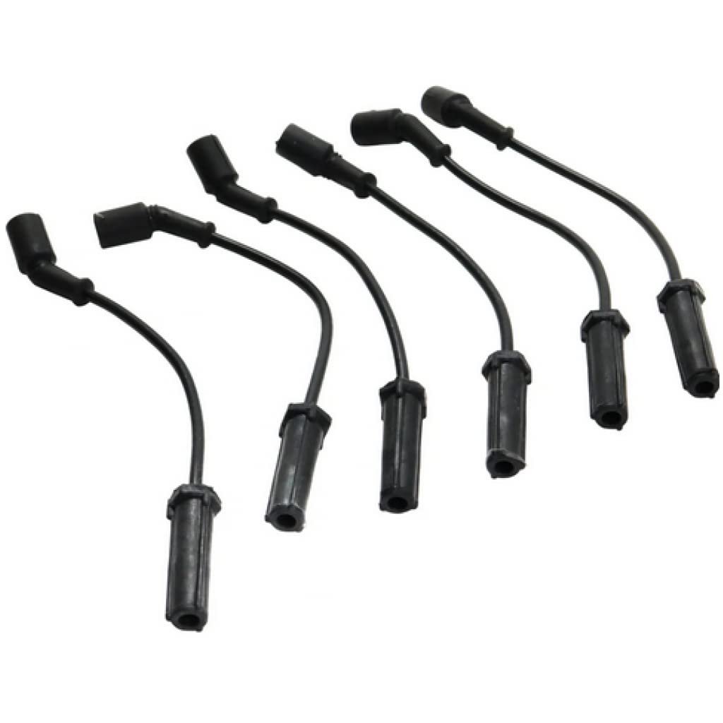 Chevy Silverado 1500 Spark Plug Wire Set 2014 15 16 17 2018 Black Finish 6 Cyl 4 3l Engine Of 6