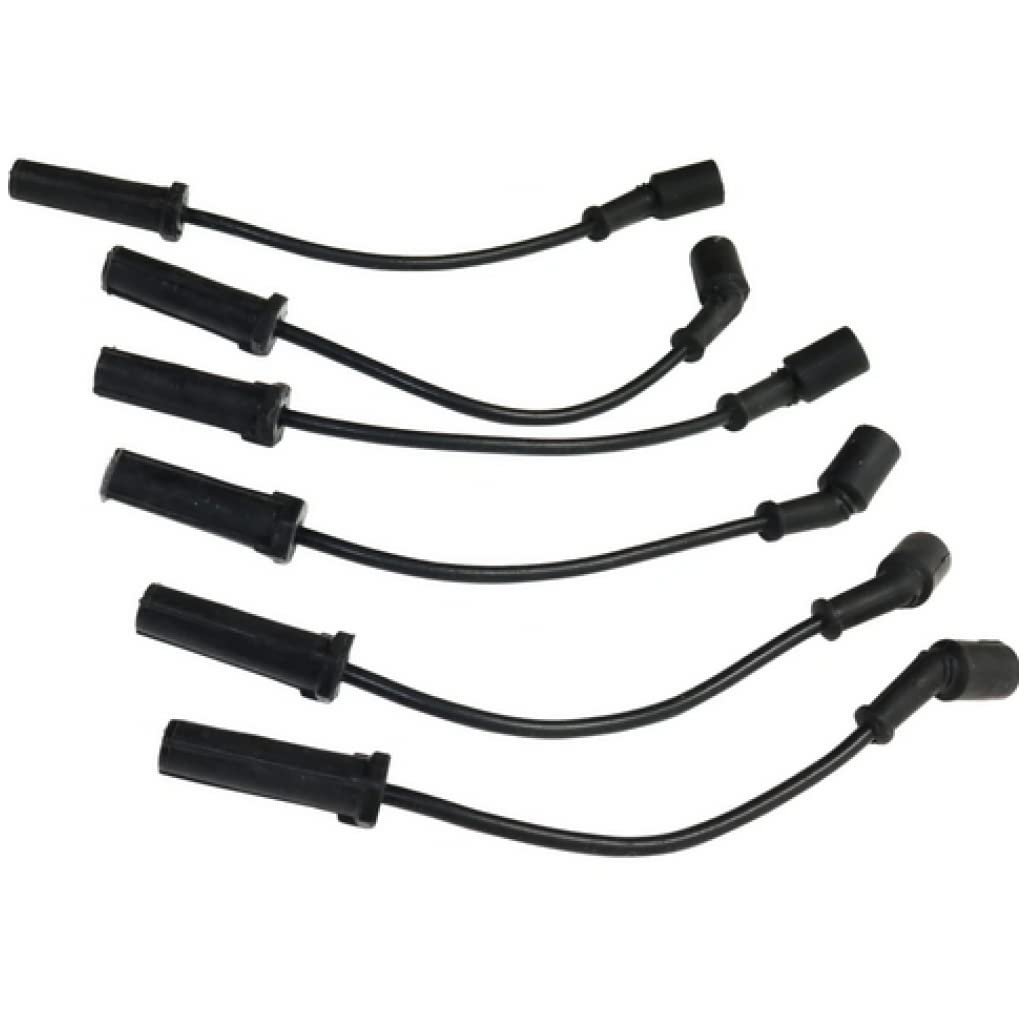Chevy Silverado 1500 Spark Plug Wire Set 2014 15 16 17 2018 Black Finish 6 Cyl 4 3l Engine Of 6