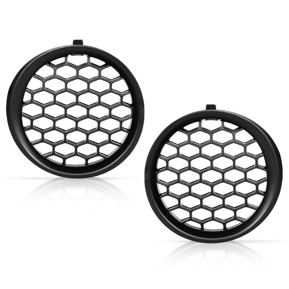 Fog Light Cover Grilles Left Right For Subaru Impreza Wagon Sedan 2008-2014 Black 57731fg210