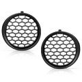 Fog Light Cover Grilles Left Right For Subaru Impreza Wagon Sedan 2008-2014 Black 57731fg210 