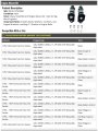 Small Block Engine Motor Mount Kit 2-piece For 1955-1957 Chevy Two-ten Series Excludes Big Engines