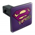 Superman Bizarro Shield Logo Tow Trailer Hitch Cover Plug Insert