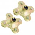 Caltric 2 Rear Wheel Axle Hub Compatible With Yamaha Moto-4 Moto4 Yfm250 Yfm350er 1989 1990-1995