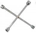 14 In Cross Rim Ugly Wrench For Emergency Tire Changes Durable Alloy Steel Construction With 17mm 19mm 21mm And 23mm Etched 