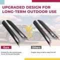 Hecasa A Pillar Molding Cover For 2011-2013 Infiniti Qx56 2014-2023 Qx80 2017-2023 Nissan Armada Front Windshield Trim Panel