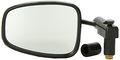 Ken Sean 920030 Matte Black 7 8 Universal Semi-rectangle Bar End Mirror