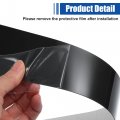 X Autohaux 1 Set Glossy Black Car Door Window Pillar Posts Cover Trim Exterior Anti-scratch Stickers For Honda Crv 2007-2011