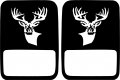 Jeeptails Deer Head Tail Lamp Light Covers Non-led For Jeep Gladiator 